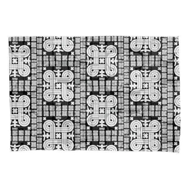 Finnish Sisu Art Pillowcase (Front)