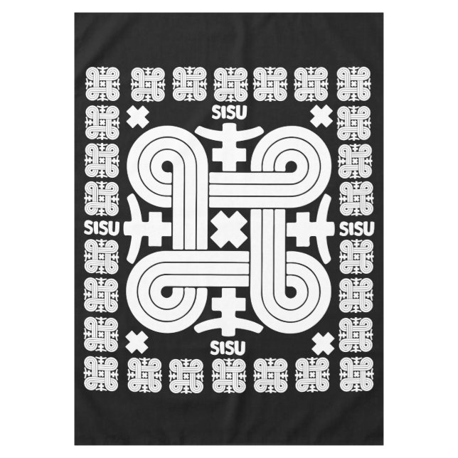 Finnish Sisu Art Tablecloth (Front)