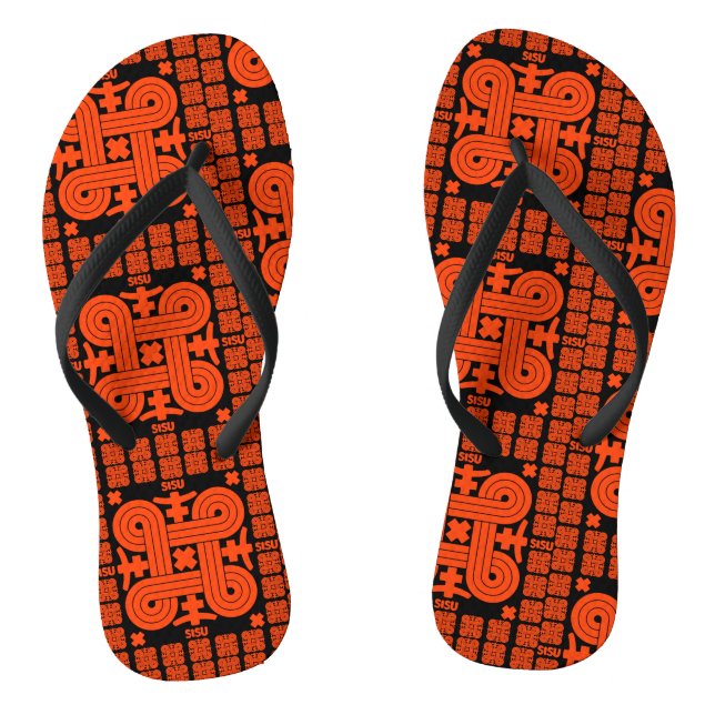 Finnish Sisu Art Thongs (Footbed)