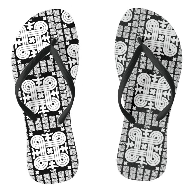 Finnish Sisu Art Thongs (Footbed)