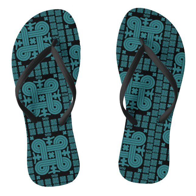Finnish Sisu Art Thongs (Footbed)