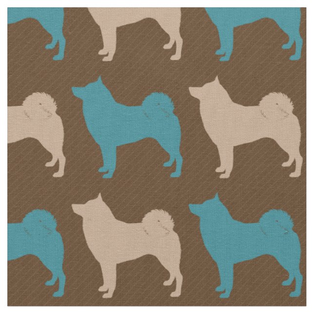 Finnish Spitz Fabric (Close Up)