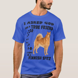 Finnish Spitz Quote Mum Dad Costume, Cute Finsk Sp T-Shirt