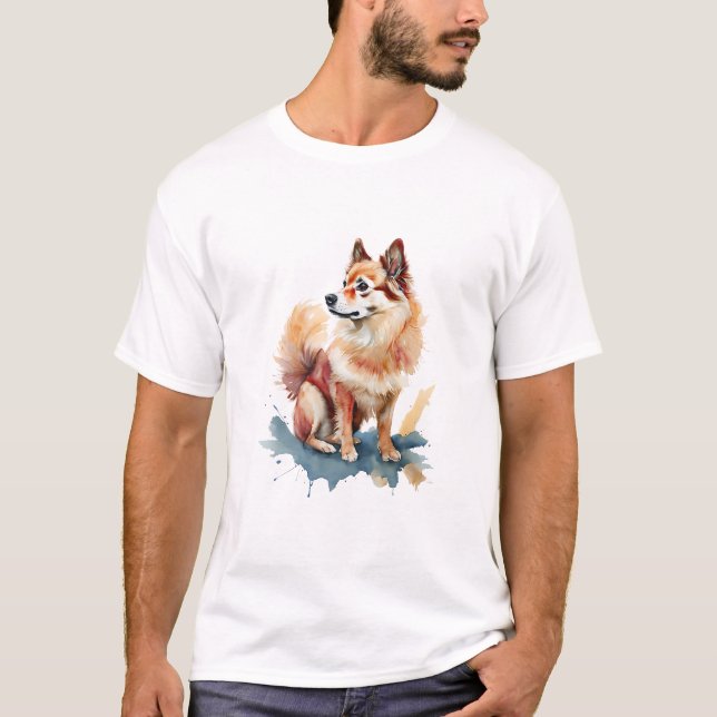  Finnish Spitz T-Shirt (Front)