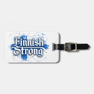 Finnish Strong (Hockey) Luggage Tag