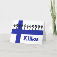 Finnish Thank You Note Card
