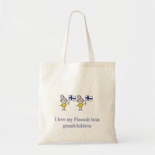 Finnish Twin Grandchildren Budget Bag