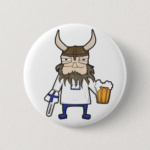 Finnish Viking Button