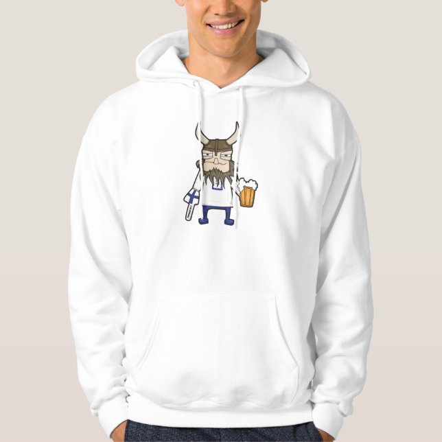 Finnish Viking Hoodie (Front)