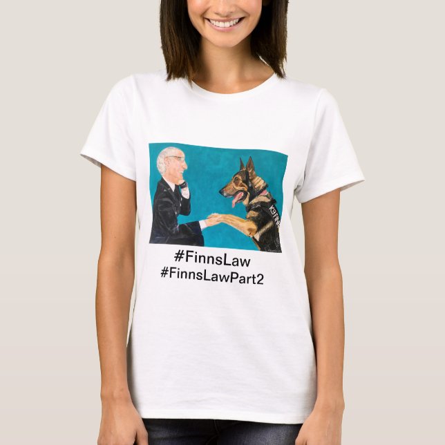 Finn's Law design T-Shirt (Front)