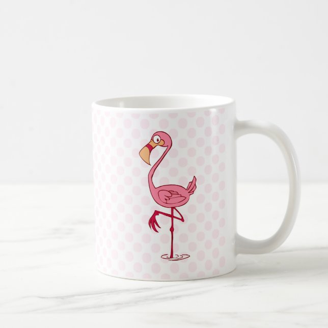 Finny Flamingo Coffee Mug (Right)