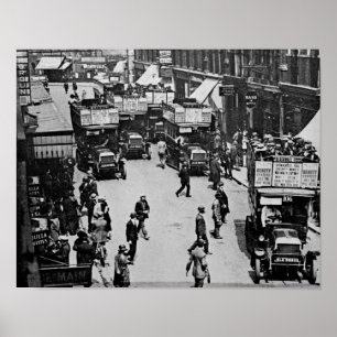 Finsbury Park Station, c.1923 Poster