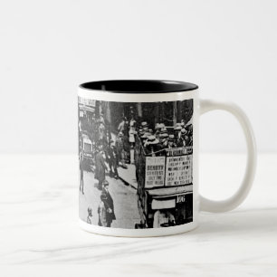 Finsbury Park Station, c.1923 Two-Tone Coffee Mug