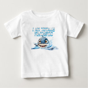 Fintastic Baby Shark T-Shirt   Cute Ocean