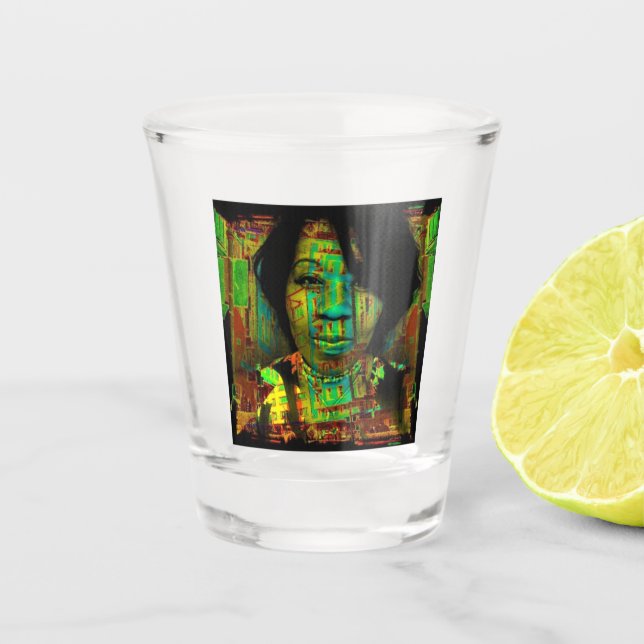 Fiona Amaka Shot Glass (Front)