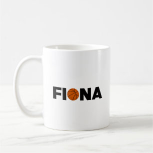 Fiona Basketball Coffee Mug