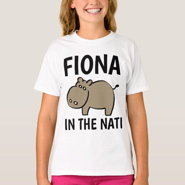 FIONA CINCINNATI HIPPO T-Shirts (Front)
