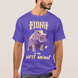 Fiona he Hippo Spirit Animal eamFiona Baby Hippo L T-Shirt