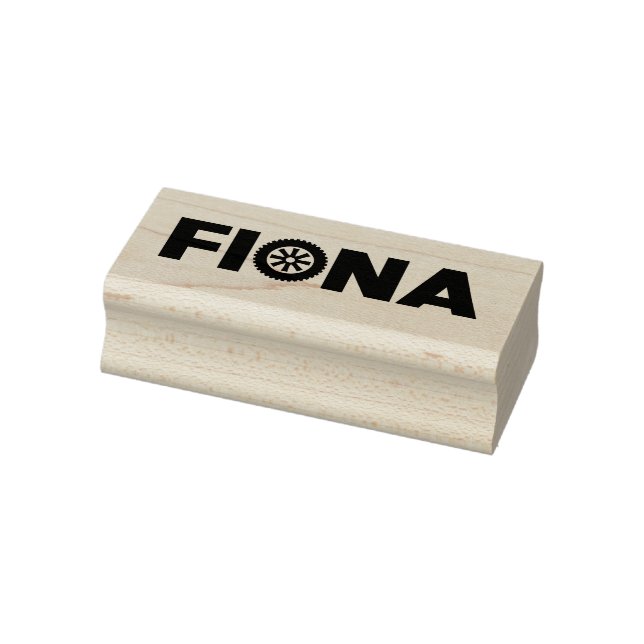 Fiona Petrol Head Rubber Stamp (Stamp)
