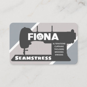 Fiona Seamstress Business Card