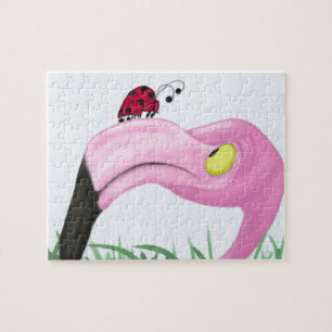 Fiona The Flamingo And Her Visitor Puzzle