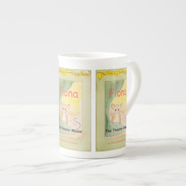 Fiona the Theatre Mouse Bone China Bone China Mug (Front Right)