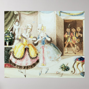Fiordiligi and Dorabella Poster