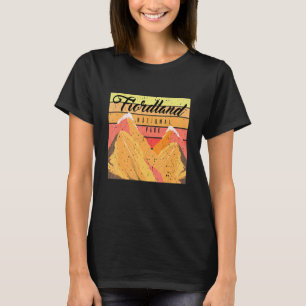 Fiordland National Park New Zealand Nature Mountai T-Shirt