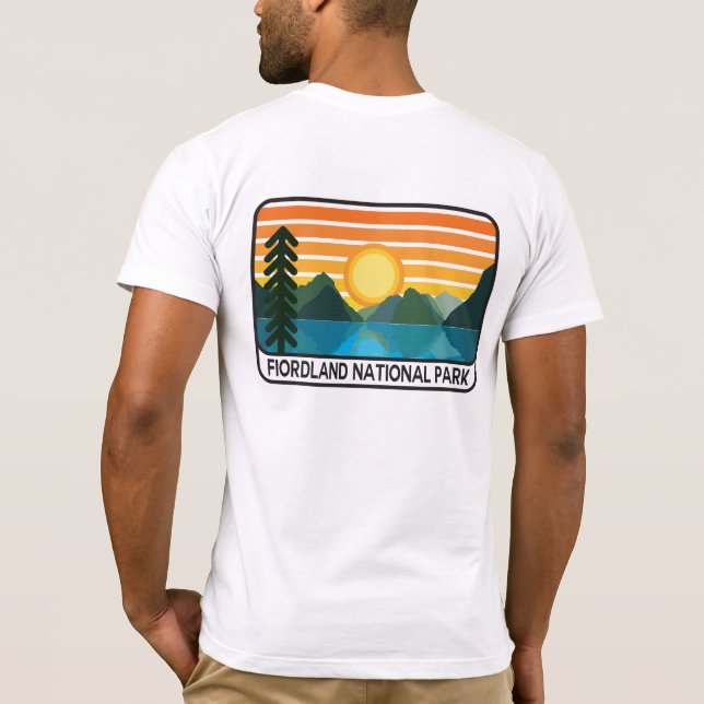 Fiordland National Park T-Shirt (Back)