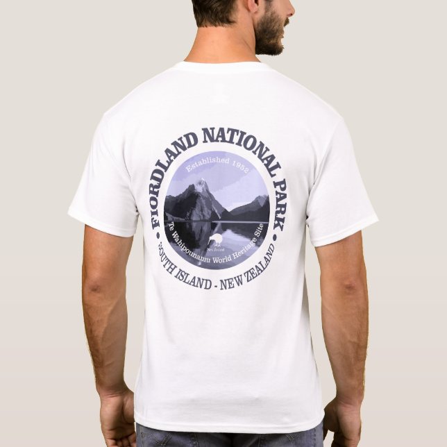 Fiordland National Park T-Shirt (Back)