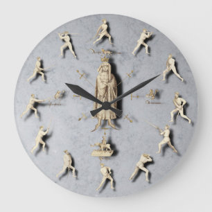 Fiore dei Liberi Wall Clock