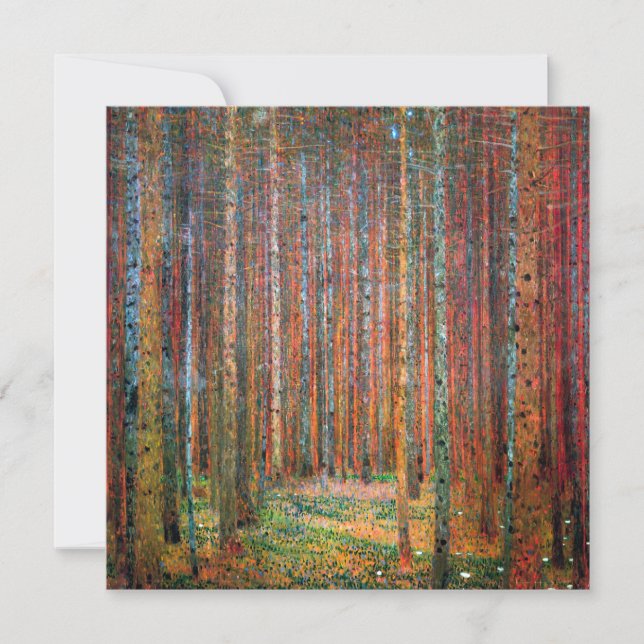 Fir Forest | Gustav Klimt | (Front)