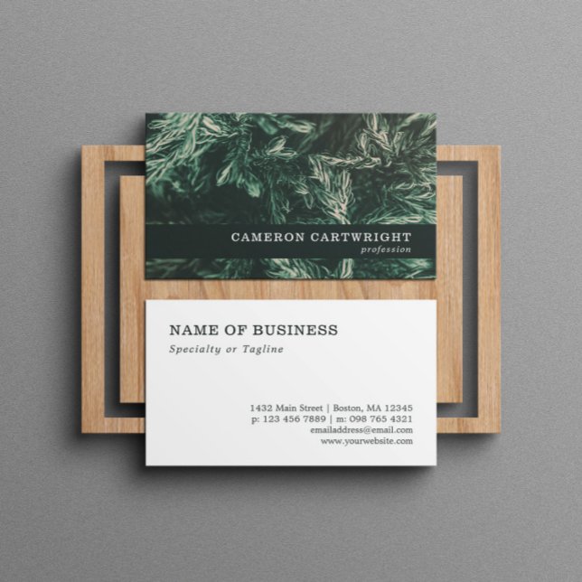 Fir Needles Business Card (Creator Uploaded)