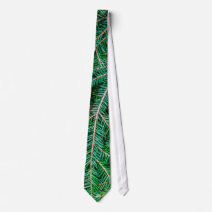 Fir tree branch tie