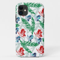 Fir Tree Branches with Berries