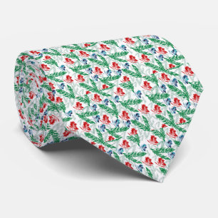 Fir Tree Branches with Berries Tie