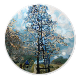 FIR TREE CERAMIC KNOB