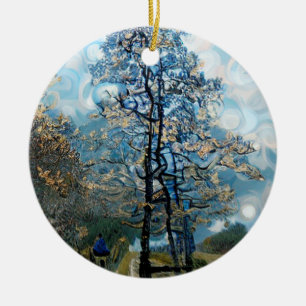 FIR TREE CERAMIC ORNAMENT