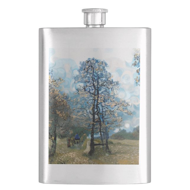 FIR TREE HIP FLASK (Front)