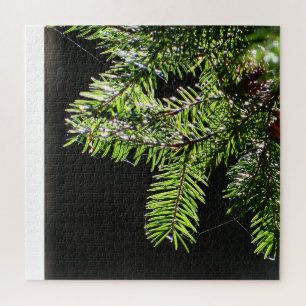 Fir tree jigsaw puzzle