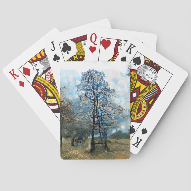 FIR TREE PLAYING CARDS (Back)
