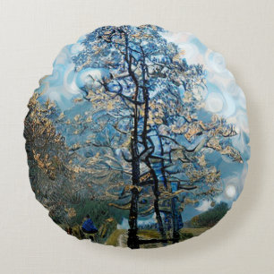 FIR TREE ROUND CUSHION