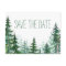 Fir Tree Wedding Save the Date