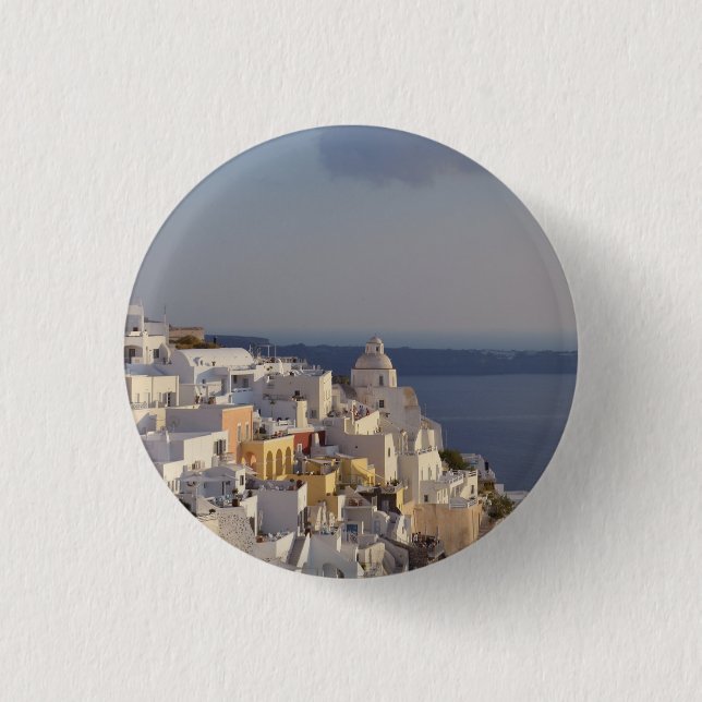 Fira Santorini Button / Badge (Front)