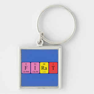 Firat periodic table name keyring