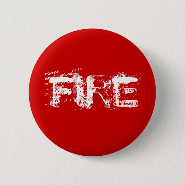 FIRE 6 CM ROUND BADGE (Front)