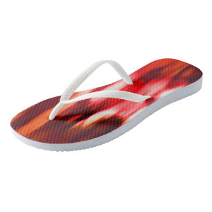 Fire Abstract Thongs