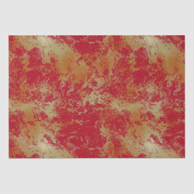 Fire Abstract   Tissue Paper (Front)