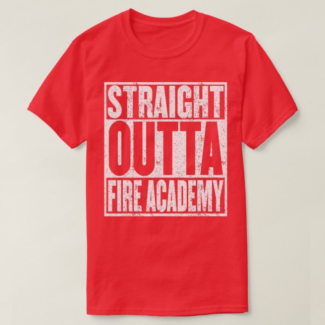 Fire Academy Graduation  Gift Firefighter Class 20 T-Shirt (Design Front)