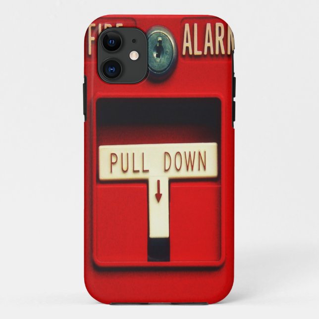 Fire alarm Case-Mate iPhone case (Back)